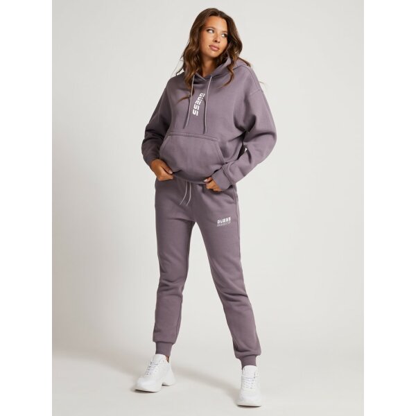 Μπλούζα Φούτερ Με Κουκούλα Μωβ Guess - Image 2