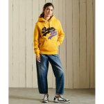 Μπλούζα Φούτερ Με Κουκούλα Κίτρινη Superdry W2011144A 5YC