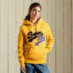 Μπλούζα Φούτερ Με Κουκούλα Κίτρινη Superdry W2011144A 5YC - Image 2