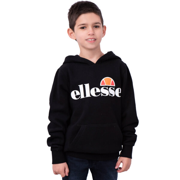 elsjrs3e085750000000-black-1 Μπλούζα Φούτερ με Κουκούλα Μαύρη ELLESSE - Image 1