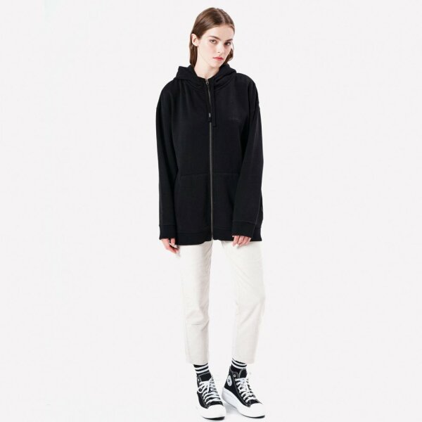 Γυναικεία Ζακέτα Με Κουκούλα Μαύρη Emerson - Image 2