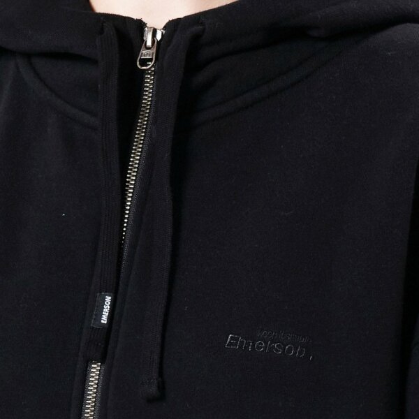 Γυναικεία Ζακέτα Με Κουκούλα Μαύρη Emerson - Image 3