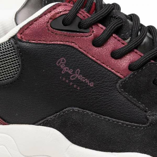 ginekeia-sneakers-pepe-jeans-sloane-bass-pls31277-black-999-mafro-gin-007242-10010727-600x600w Γυναικεία Παπούτσια Casual Sloane Bass Μαύρο Δέρμα Pepe Jeans Pls31277 999 - Image 7