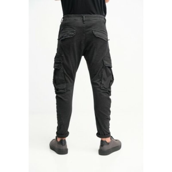 Ανδρικό Παντελόνι Cargo Cosi Jeans Casano Μαύρο - Image 4