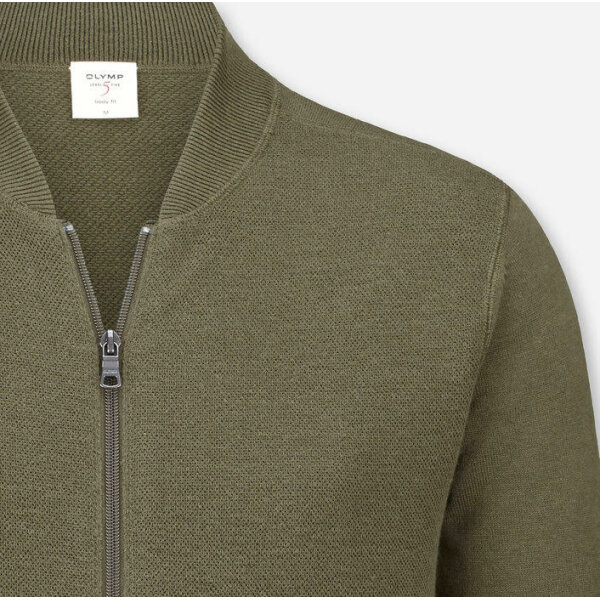 Ανδρική Ζακέτα Πλεκτή Olymp 5374-86-48 Λαδί - Image 2