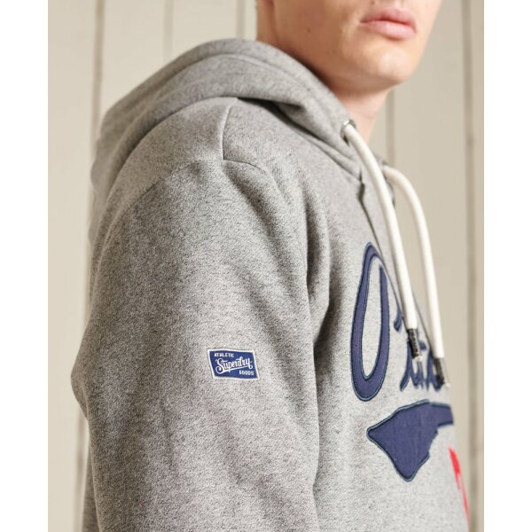 Ανδρική Φούτερ Superdry M2011544A-QOG Γκρί - Image 4