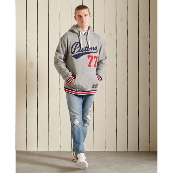 Ανδρική Φούτερ Superdry M2011544A-QOG Γκρί - Image 7