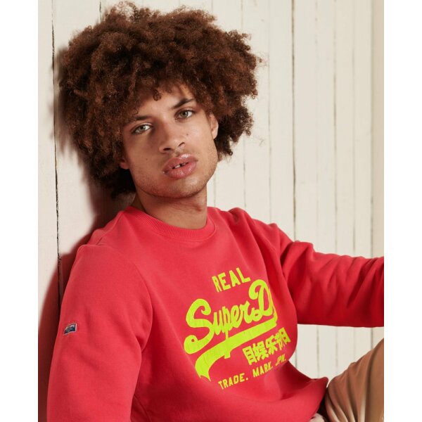 Ανδρικό Φούτερ Superdry M2011437A-VRI Κόκκινο - Image 2