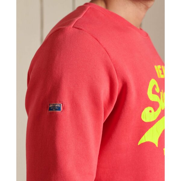 Ανδρικό Φούτερ Superdry M2011437A-VRI Κόκκινο - Image 3