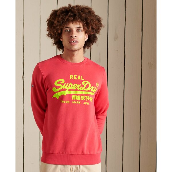 Ανδρικό Φούτερ Superdry M2011437A-VRI Κόκκινο - Image 1