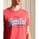 Ανδρική Μπλούζα Superdry M1011143A-VRI Κόκκινο - Image 2