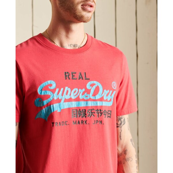 upload9223368955665932617 Ανδρική Μπλούζα Superdry M1011143A-VRI Κόκκινο - Image 2