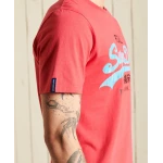 Ανδρική Μπλούζα Superdry M1011143A-VRI Κόκκινο - Image 3