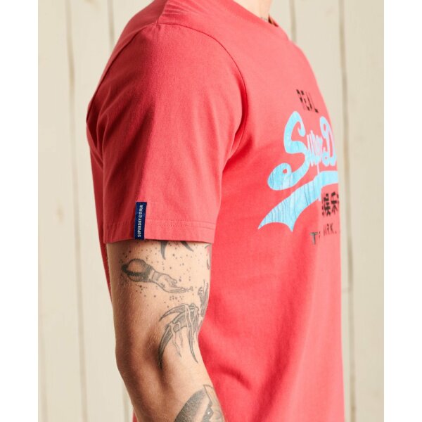 upload9223368955665932618 Ανδρική Μπλούζα Superdry M1011143A-VRI Κόκκινο - Image 3