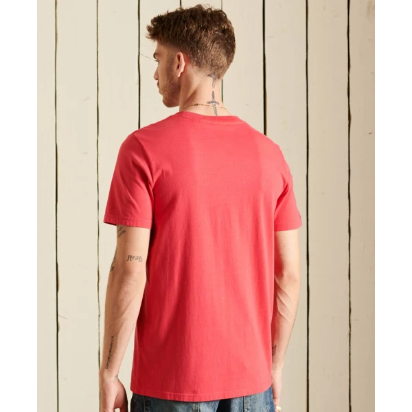 Ανδρική Μπλούζα Superdry M1011143A-VRI Κόκκινο - Image 4