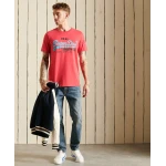 Ανδρική Μπλούζα Superdry M1011143A-VRI Κόκκινο - Image 5