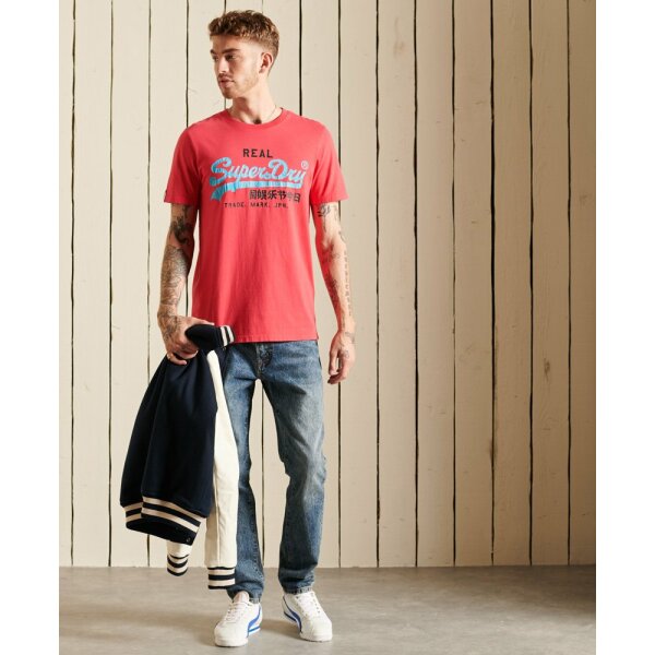 upload9223368955665932620 Ανδρική Μπλούζα Superdry M1011143A-VRI Κόκκινο - Image 5