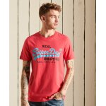 Ανδρική Μπλούζα Superdry M1011143A-VRI Κόκκινο