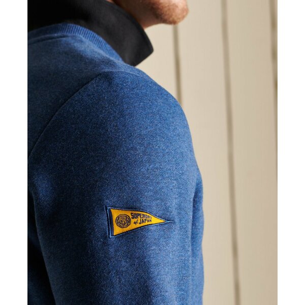 upload9223368955665938074 Ανδρική Φούτερ Superdry M2011438A-5XV Μπλέ - Image 4