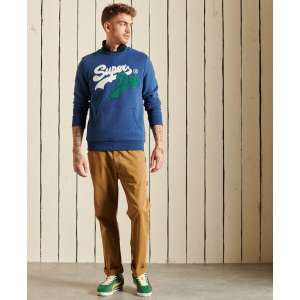 upload9223368955665938076 Ανδρική Φούτερ Superdry M2011438A-5XV Μπλέ - Image 6