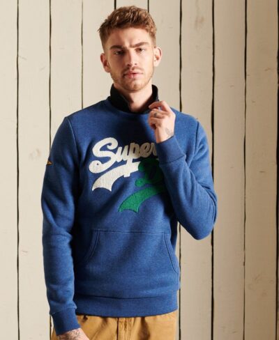 Ανδρική Φούτερ Superdry M2011438A-5XV Μπλέ