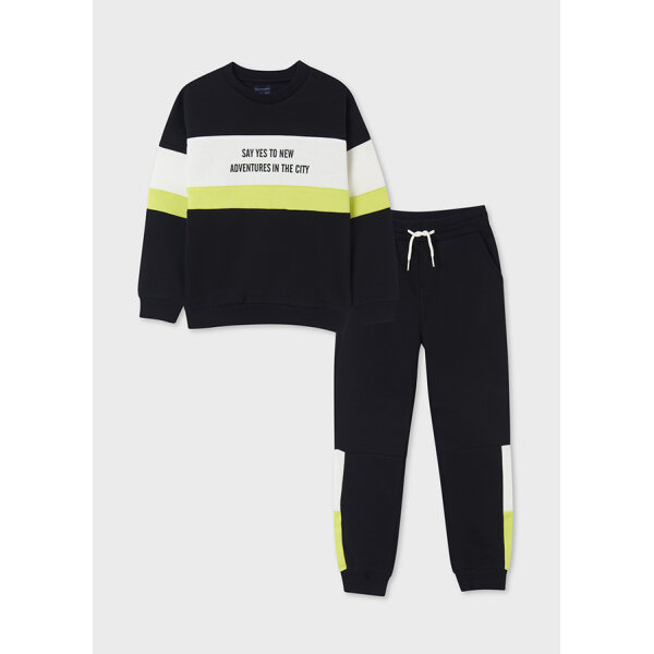 φορμα-λωριδα-στο-κεντρο-aγορι-8-εως-16-ετων_id_11-07816-026-L-4 Φόρμα λωρίδα στο κέντρο Aγόρι 8 έως 16 ετών ΜΑΥΡΟ - Image 1