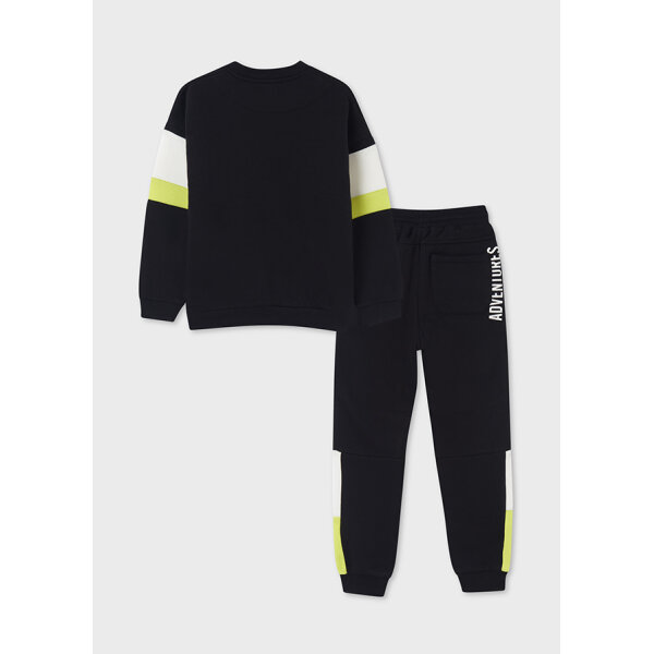 Φόρμα λωρίδα στο κέντρο Aγόρι 8 έως 16 ετών ΜΑΥΡΟ - Image 2