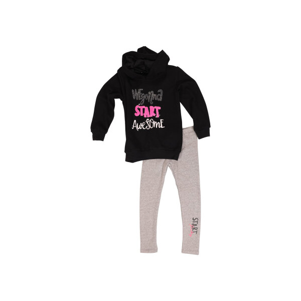 16612 Σέτ Κολάν για Κορίτσι Μαύρο START NEW COLLEGE - Image 1