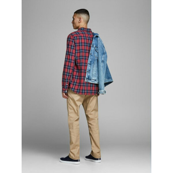 20190828110435_32b5d2d6 Ανδρικό Πουκάμισο JACK & JONES 12155526 Κοραλί - Image 2