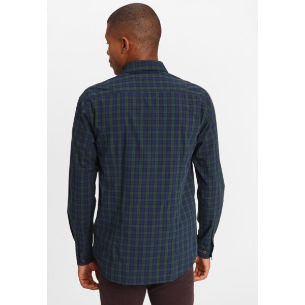 211714080061-27-1 Ανδρικό Πουκάμισο FUNKY BUDDHA 001.006892 Πράσινο - Image 2