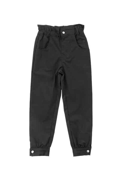 Παντελόνι Slouchy Για Κορίτσι Μαύρο Gang Kids 221411