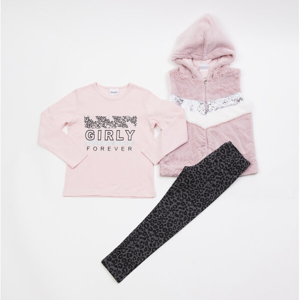 40609,1 Παιδικό Σετ Γιλέκο Ροζ TRAX 40609 - Image 1