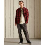 Ανδρικό Πουκάμισο Καρό Κόκκινο Superdry M4010457A 6GN - Image 2