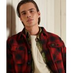 Ανδρικό Πουκάμισο Καρό Κόκκινο Superdry M4010457A 6GN - Image 5
