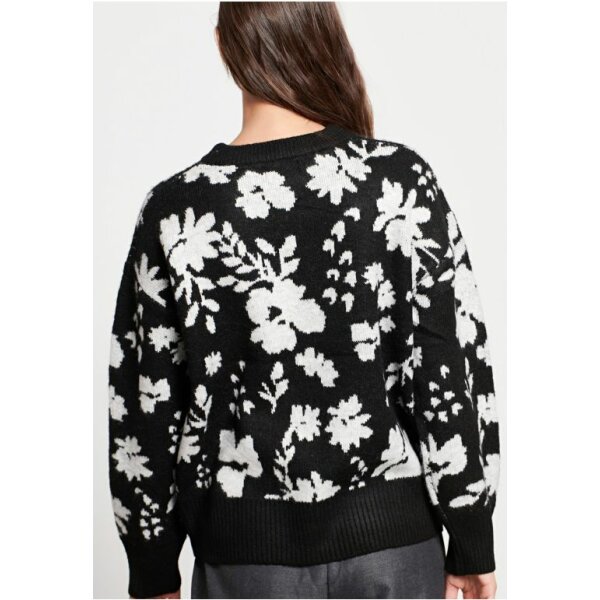 Πουλόβερ με σχέδιο στην πλέξη FUNKY BUDDHA - Image 6