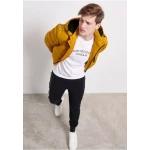 Ανδρικό Μπουφάν Μουσταρδί Funky Buddha FBM004-004-01 - Image 2
