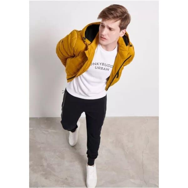 Ανδρικό Μπουφάν Μουσταρδί Funky Buddha FBM004-004-01 - Image 2