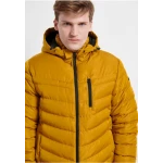 Ανδρικό Μπουφάν Μουσταρδί Funky Buddha FBM004-004-01 - Image 6