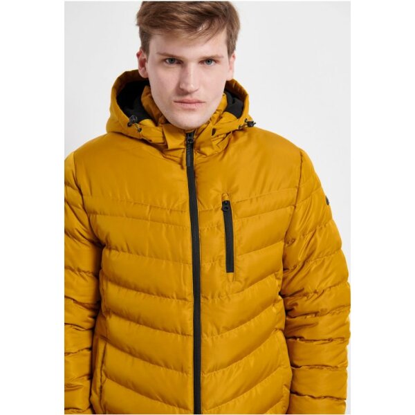 Ανδρικό Μπουφάν Μουσταρδί Funky Buddha FBM004-004-01 - Image 6