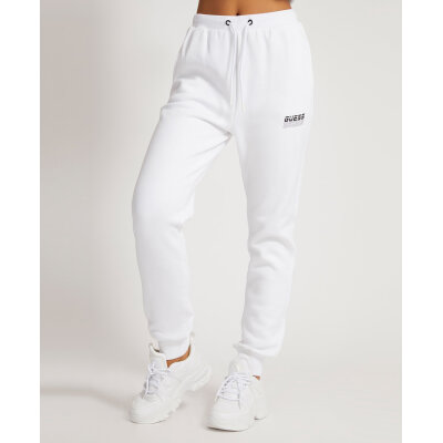 Γυναικείο Παντελόνι Φόρμας Λευκό Guess O1BA01K9V31