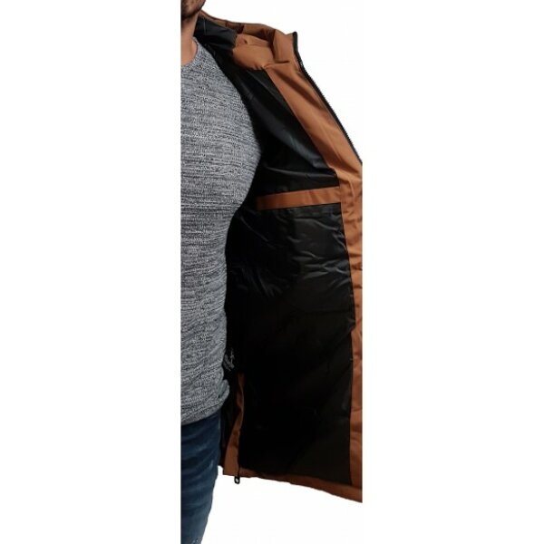 Ανδρικό Μπουφάν Biston 46-201-041 Καφέ - Image 5