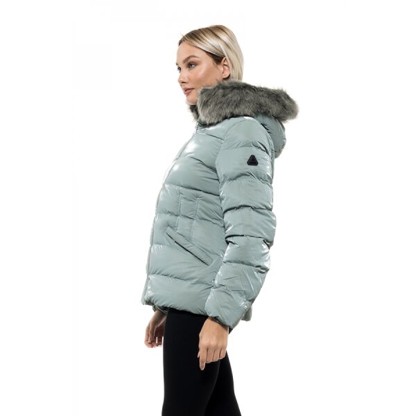 Biston fashion γυναικείο πανωφόρι Πράσινο 46-101-081 - Image 4