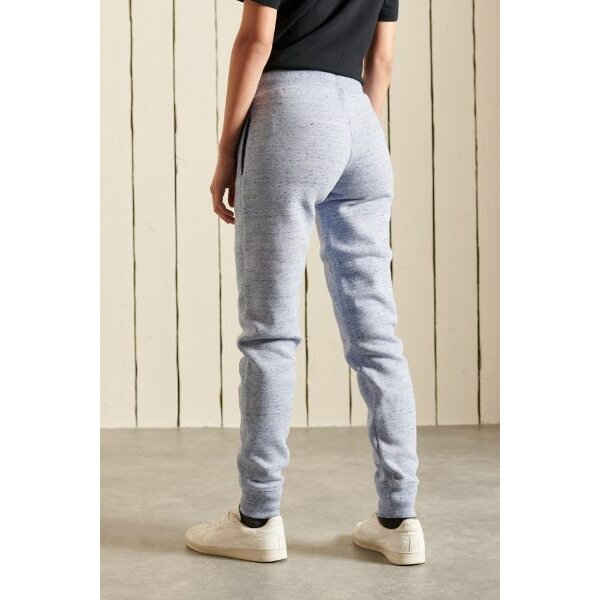 jog1-3 Παντελόνι Φούτερ Superdry Vintage Logo Joggers Blue Marl - Image 2