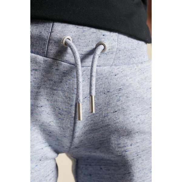 jog2-4 Παντελόνι Φούτερ Superdry Vintage Logo Joggers Blue Marl - Image 3