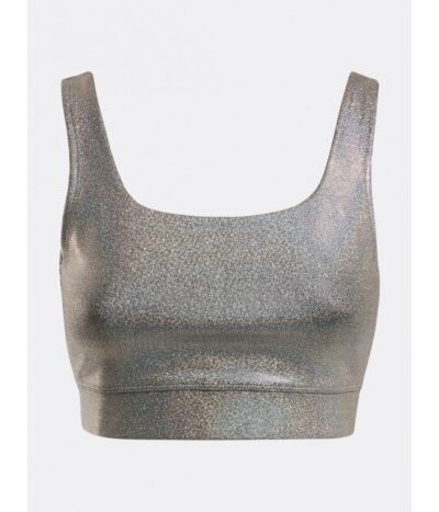 Γυναικείο Crop Top Ασημί Guess O1BA78MC04H - Image 2