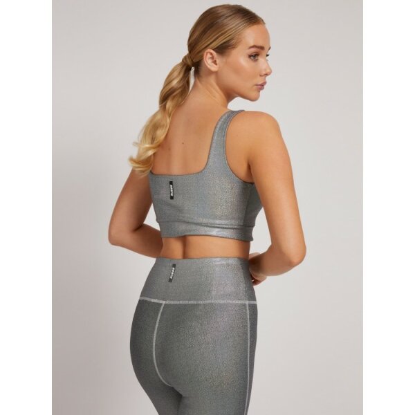 γυναικειο-edith-active-bra-guess-o1ba78mc04h-UY Γυναικείο Crop Top Ασημί Guess O1BA78MC04H - Image 3