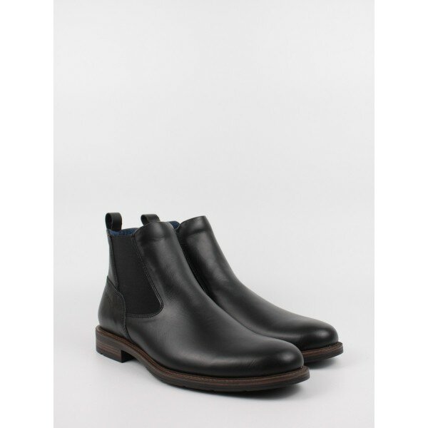 014181_4-600x600h Ανδρικό Μποτάκι SOFTIES 6172-1028 Μαύρο - Image 5