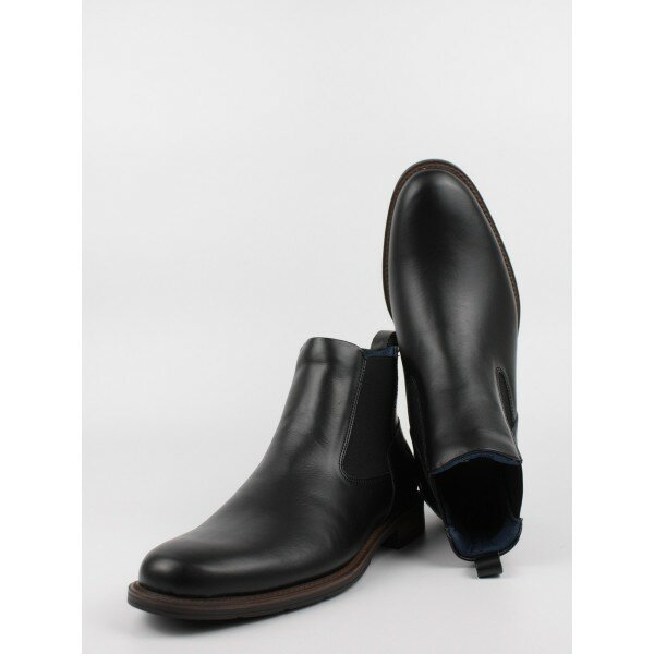 014181_6-600x600h Ανδρικό Μποτάκι SOFTIES 6172-1028 Μαύρο - Image 7