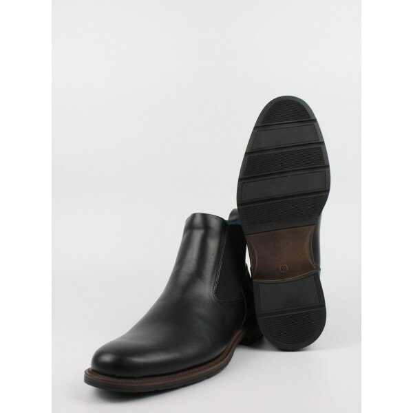 014181_7-600x600h Ανδρικό Μποτάκι SOFTIES 6172-1028 Μαύρο - Image 2