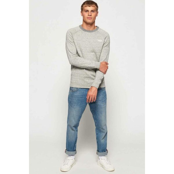 Ανδρική Μπλούζα Πλεκτή SUPER DRY M6100025A Γκρί - Image 5